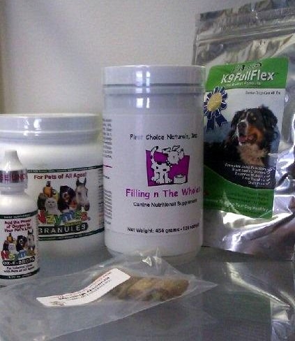 Kit #43 - CORE 4 (Fillin N Wholes) & Puppy or Adult w/ Immune & Joint Support
