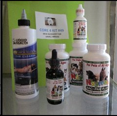 Nzymes Skin Recovery Kit #49 + K9 Ear Solutions -  SMALL/TOY BREEDS