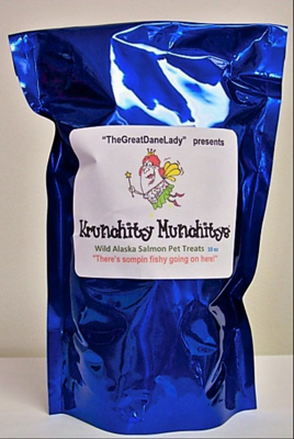 Krunchity Munchity Salmon Pet Treats  Currently out of stock